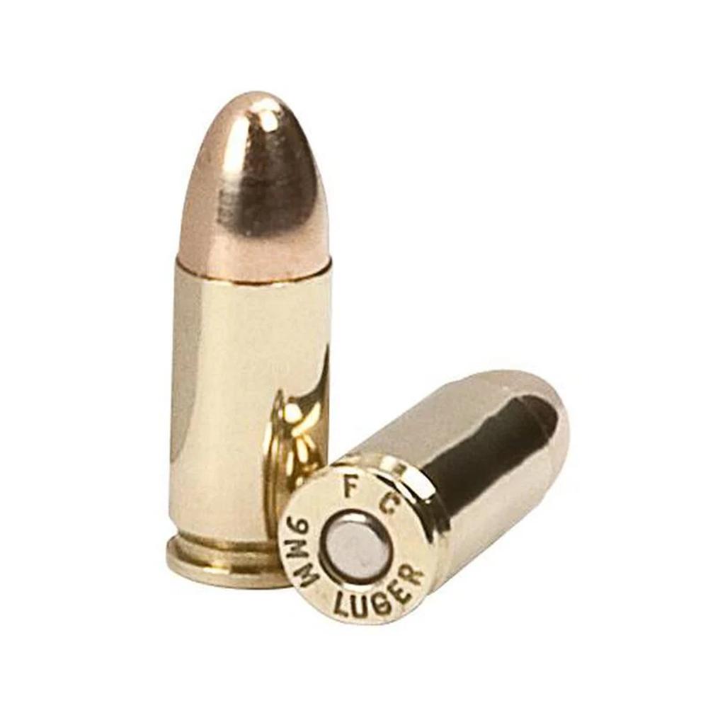 American Eagle Handgun Ammunition 9mm Luger 115 gr FMJ 1180 fps 500/ct Case - Federal