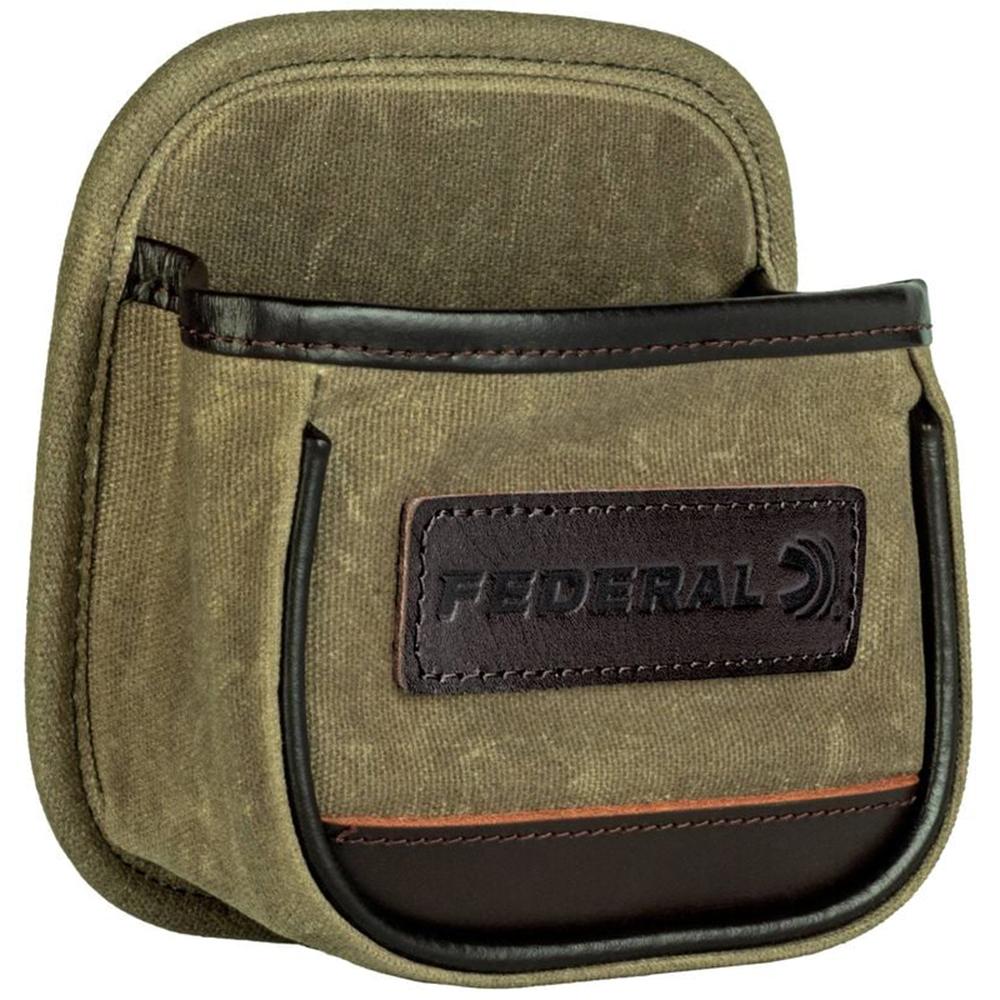Federal Premium Single Shotshell Box Pouch OD Green - Federal
