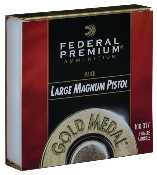 Federal Gold Medal Centerfire Large Magnum Pistol Match Primer .155 cal 1000/ct - Federal