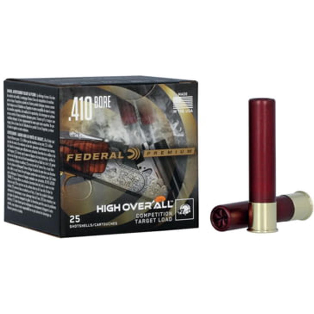 FEDERAL PREMIUM HOA 410 2 1/2 IN 1/2OZ 1,275 FPS MAX 8.5 AMMO 25RD - Federal