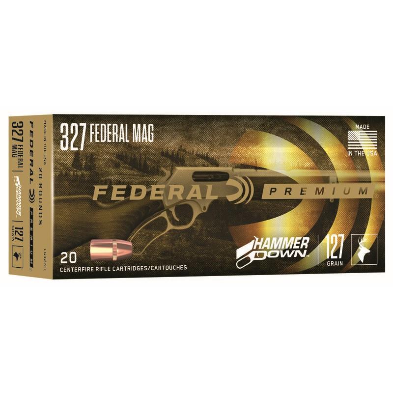FEDERAL 327 MAGNUM 127GR HAMMER DOWN AMMO 20RD
