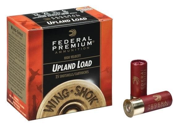 Federal Premium Wing-Shok High Velocity - 12ga 2-3/4" 1-3/8oz. #6-Shot 25/Box - Federal