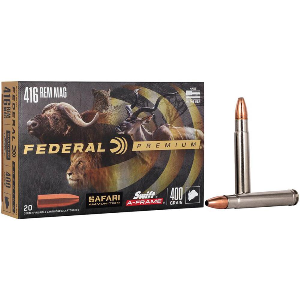 Federal Premium Cape-Shok Rifle Ammunition 9.3x74R 286 gr