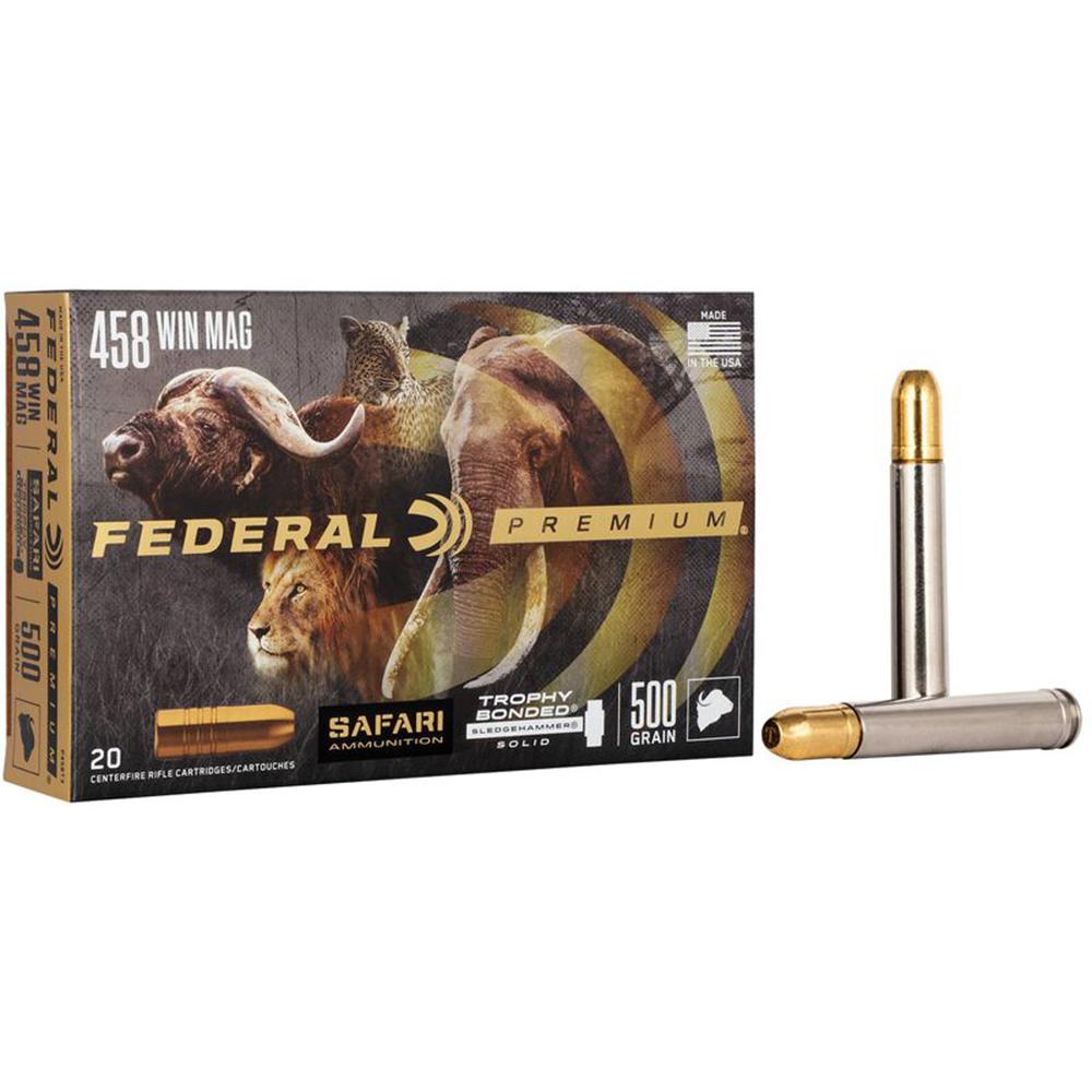 ハぁ〜いサイ　フランクリンミントF/A-18 Federal Premium Cape-Shok Rifle Ammunition .458 Win Mag 500