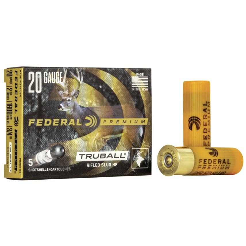 Federal Premium Vital-Shok TruBall Rifled Slug 20 ga 2 3/4