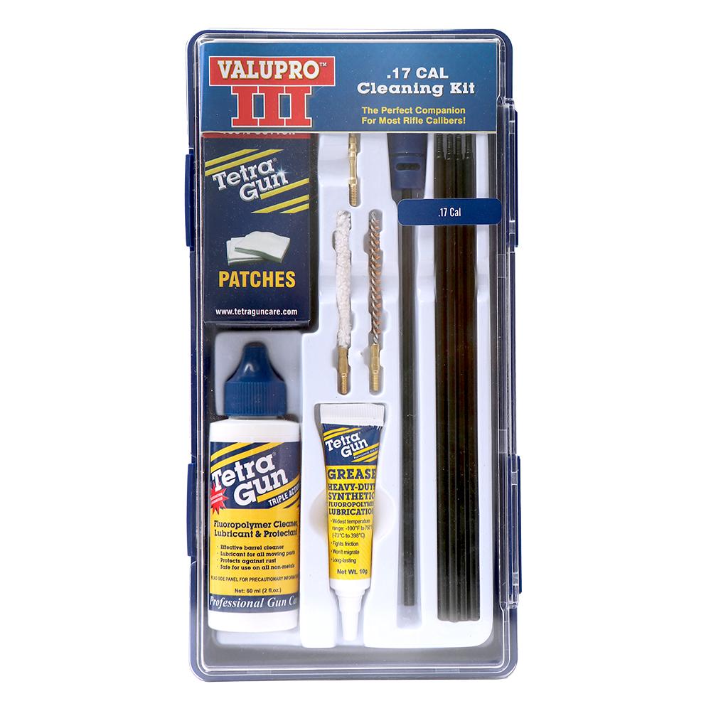 Tetra ValuPro III Gun Cleaning Kit .17 cal Handgun/Rifle - Tetra