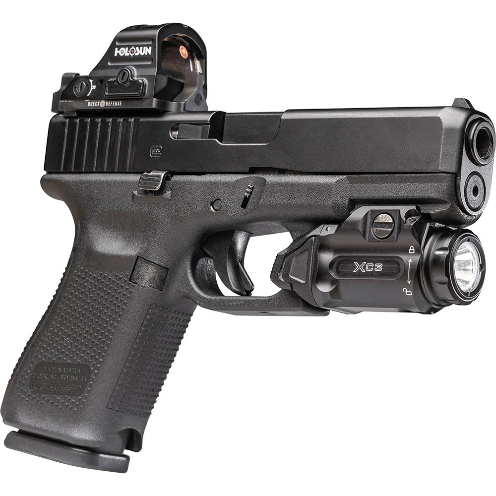Surefire XC3 Handgun Weapon Light 550 Lumens Black