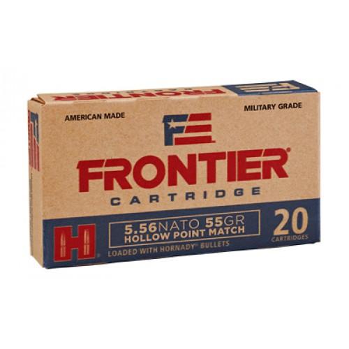 Hornady Frontier NATO Rifle Ammunition 5.56mm 55 gr HP-MATCH  20/ct - Frontier