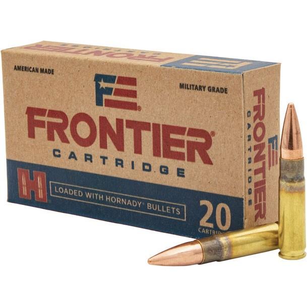 Frontier Rifle Ammo .300 BLK 125 gr FMJ 2175 fps 200/ct (10 Boxes of 20/rd) - Frontier