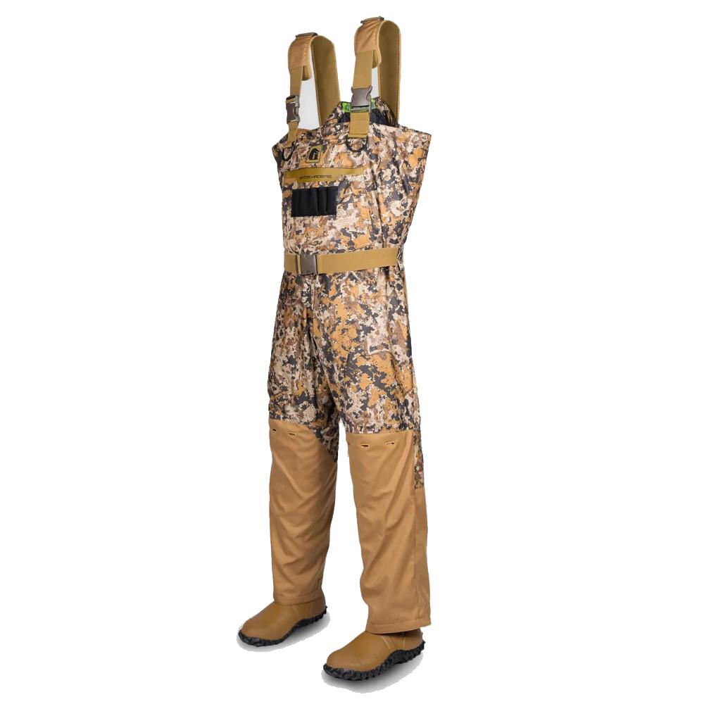 Gator Waders Shield Insulated Waders Mens Seven Brown Regular 12 - Gator Waders