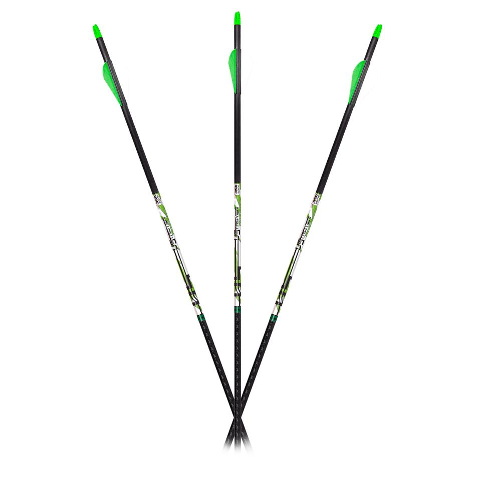 Carbon Express D-Stroyer Piledriver Arrows 400 Spines 6 Pack Fletched - Carbon Express