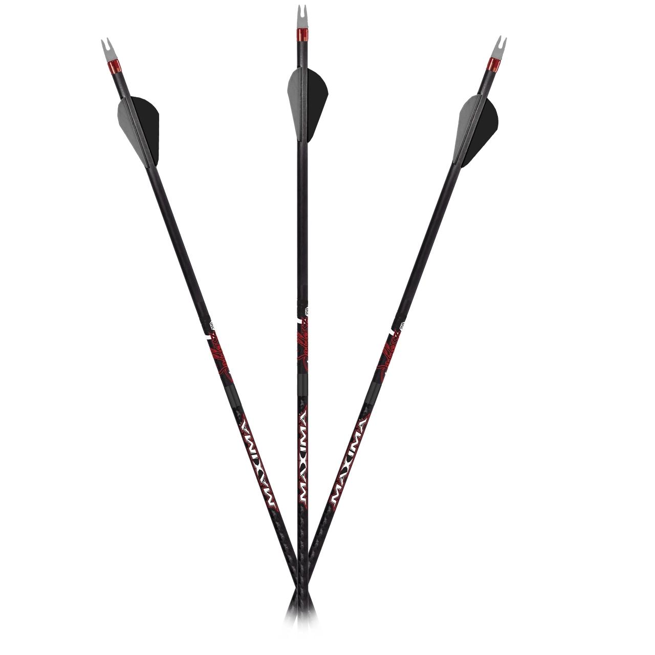 Carbon Express Maxima Sable RZ 500 Hunting Arrows - 12/pk - Carbon Express