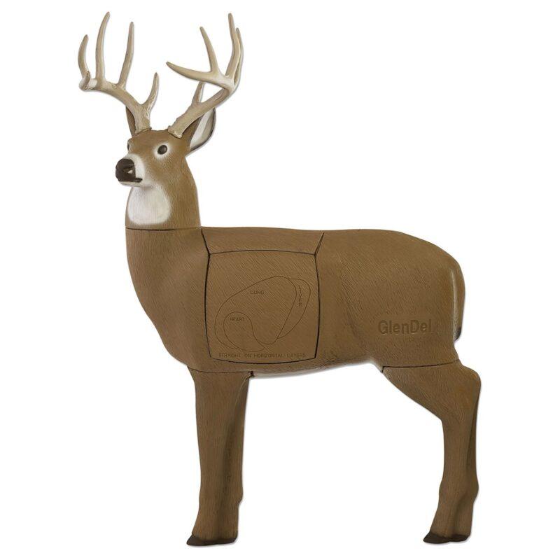 GlenDel Full-Rut Buck w/4-Sided Insert - Glendel Targets