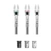 Feradyne Nockturnal Shift Nock Universal Size Red and Green Strobe Lighted 2-Pack