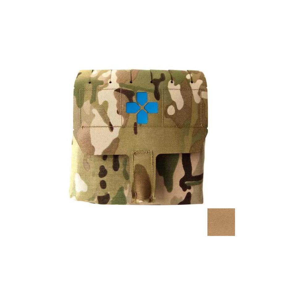 Blue Force Gear Trauma Kit NOW! Large Advanced Supplies Coyote Brown - Blue Force Gear