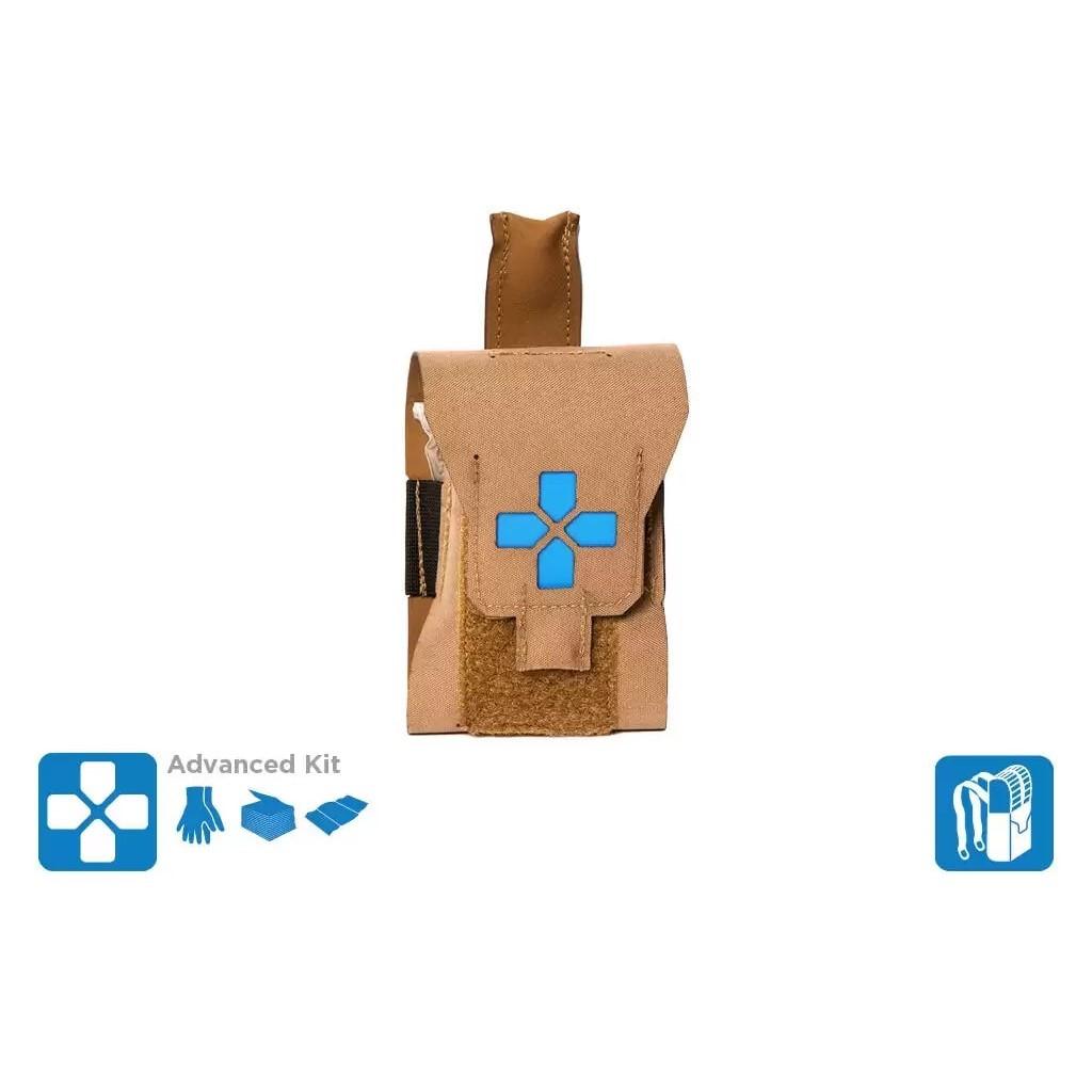 Blue Force Gear Nano Trauma Kit NOW! Advanced Supplies Coyote Brown - Blue Force Gear