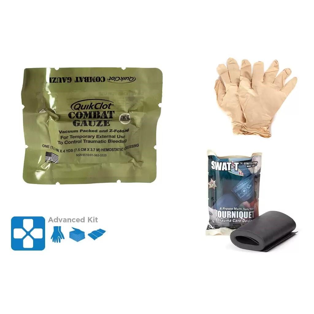 Blue Force Gear Nano Trauma Kit NOW! Advanced Supplies Ranger Green - Blue Force Gear