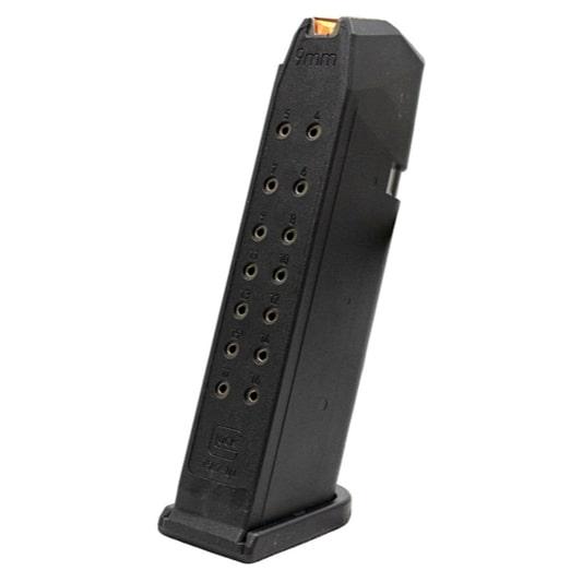 Glock Factory Handgun Magazine Black for Glock Models 17/34 9mm Luger 17/rd Bulk - Glock