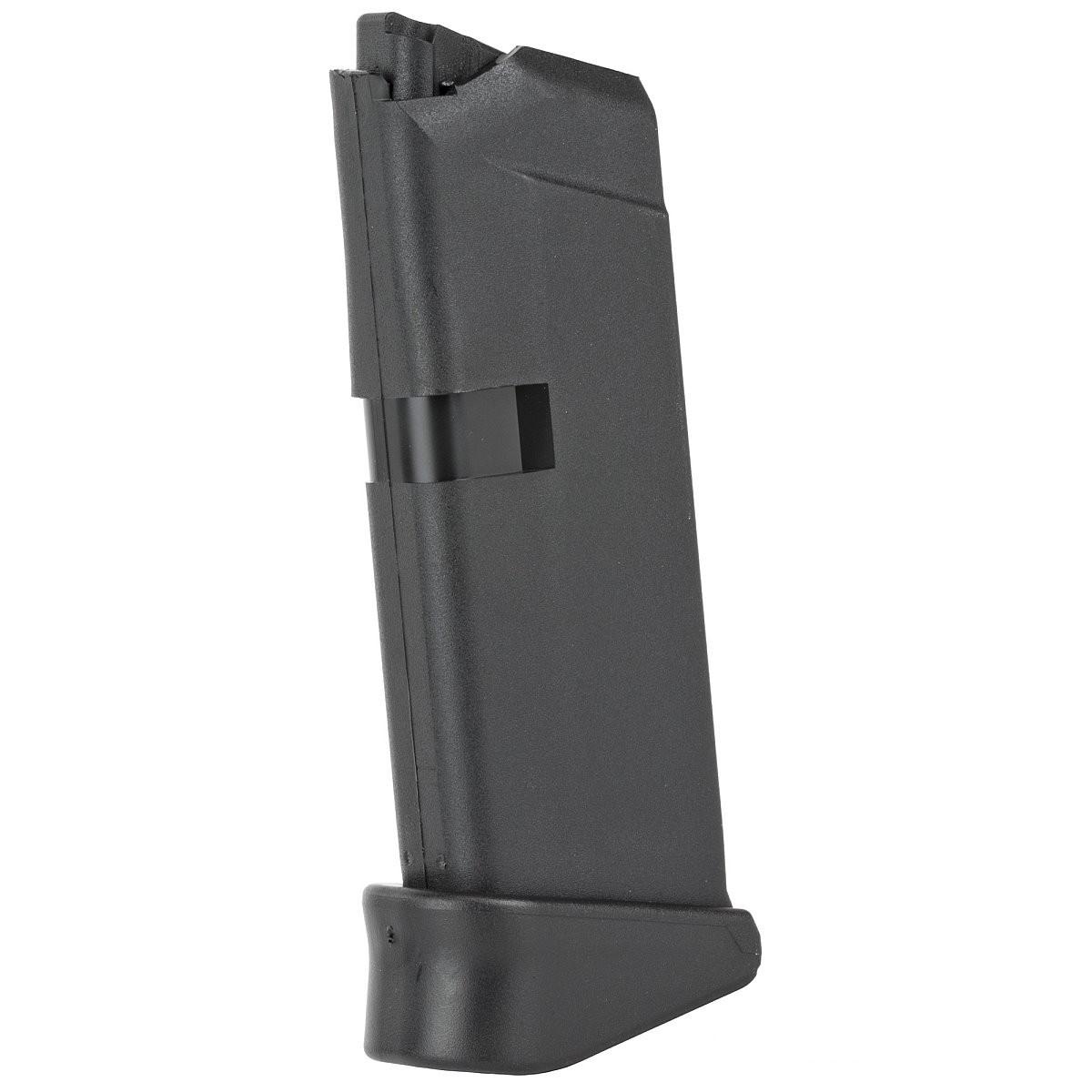 Glock Factory Handgun Magazine Black for Glock Model 42 .380 Auto 6/rd with Extension Bulk - Glock