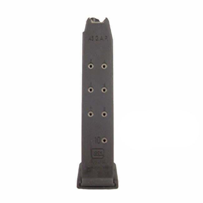 Glock Factory Handgun Magazine Black for Glock Model 37 .45 GAP 10/rd Bulk - Glock