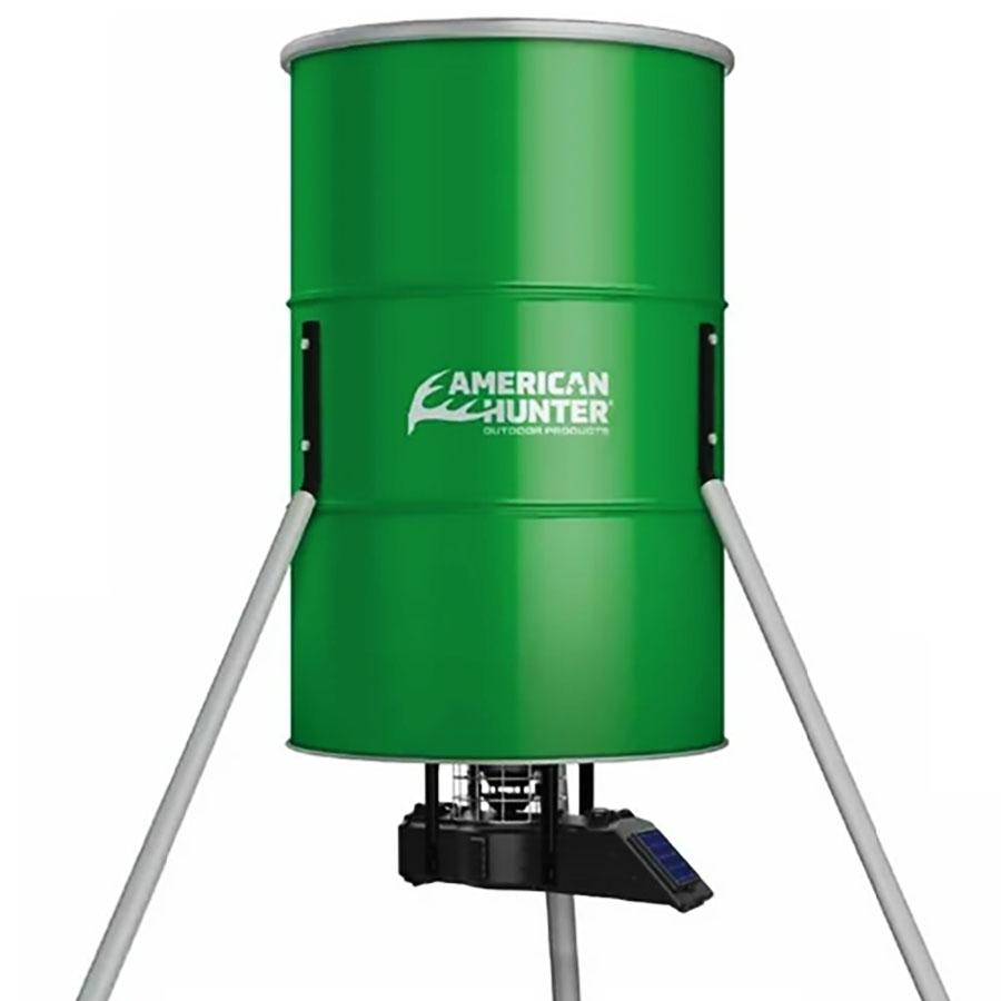 American Hunter 350 LB. Tripod Feeder w/ updated Sunslinger Kit - American Hunter