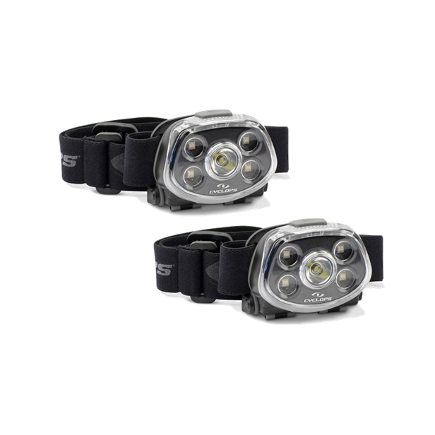 Cyclops Force XP Headlamp 350 Lumens Black 2/ct - Cyclops