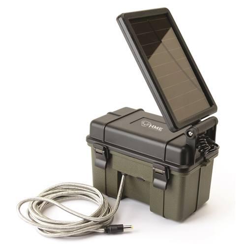 Trail Camera 12V  Solar Auxiliary Power Pack - HME