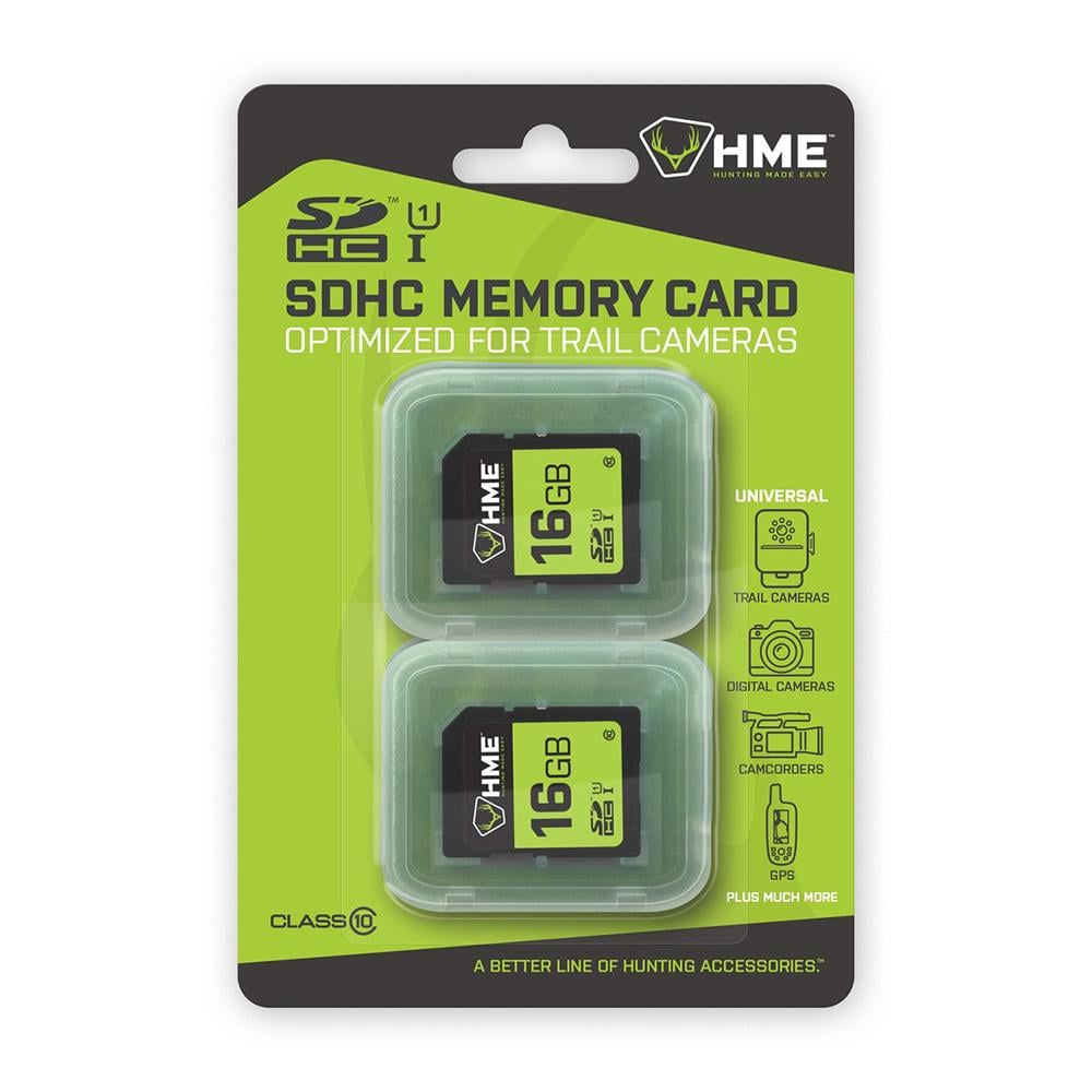 HME 16GB SDHC Memory Card 2/ct - HME