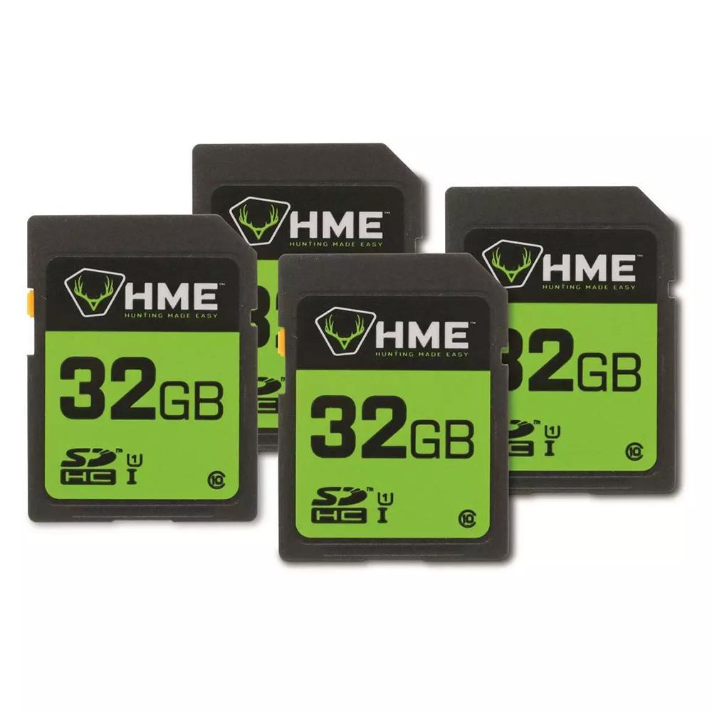 HME 32GB SDHC Memory Card 4/ct - HME