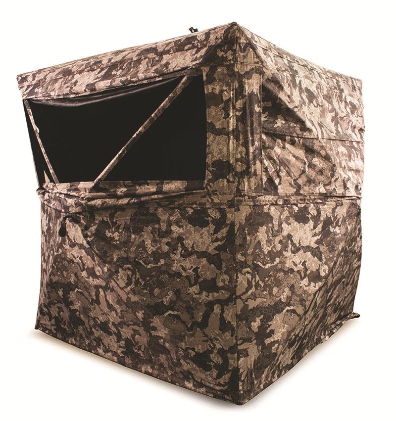 HME 3-Person Pop-Up Ground Blind 75x75x67" Cervidae Camo - HME