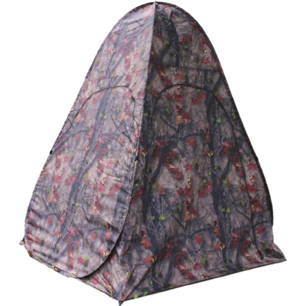 HME Spring Steel 100 Ground Blind - Stick and Limb Camo - HME