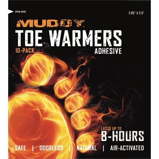 Muddy Disposable Toe Warmers with Adhesive 10/ct - Muddy Outdoors