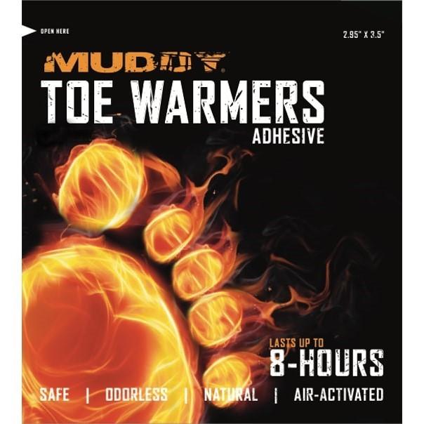 Muddy Disposable Toe Warmers with Adhesive 3/ct - Muddy Outdoors