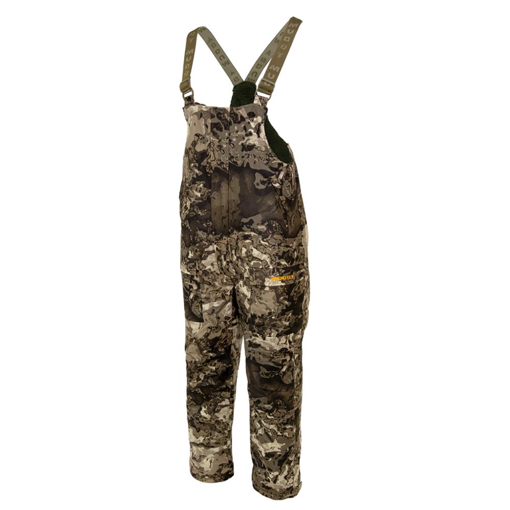 Muddy TRX Waterproof Sherpa Fleece Bib Overalls Veil Canyon Grey S - Muddy Outdoors