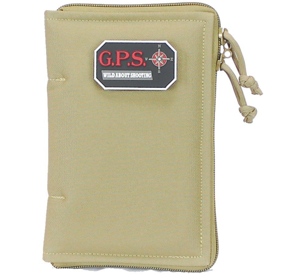 G-Outdoors Medium Pistol Sleeve with Locking Zipper - Tan - G-Outdoors