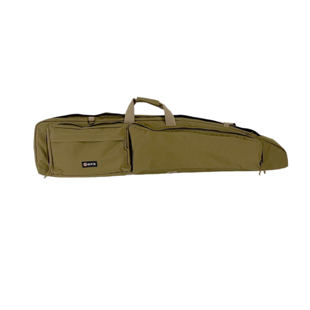 G-Outdoors Double Bolt Rifle Case 42" Tan - G-Outdoors