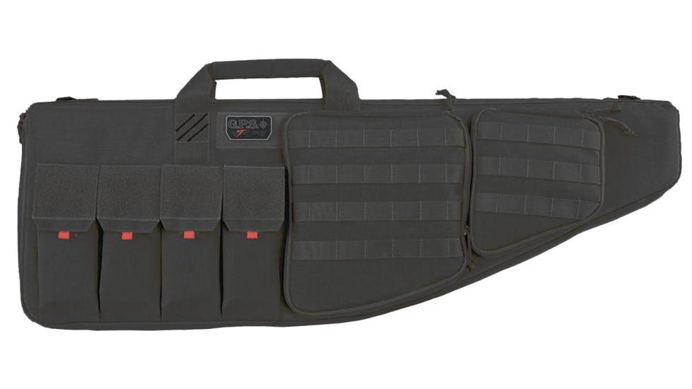 G-Outdoors Tactical AR Case with External Handgun Case - 30"  Black - G-Outdoors