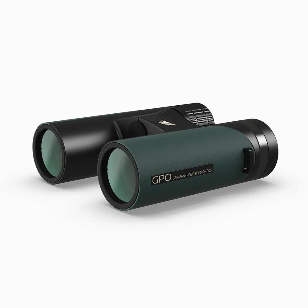 GPO Passion ED Binoculars 10x32 Deep Green - German Precision Optics