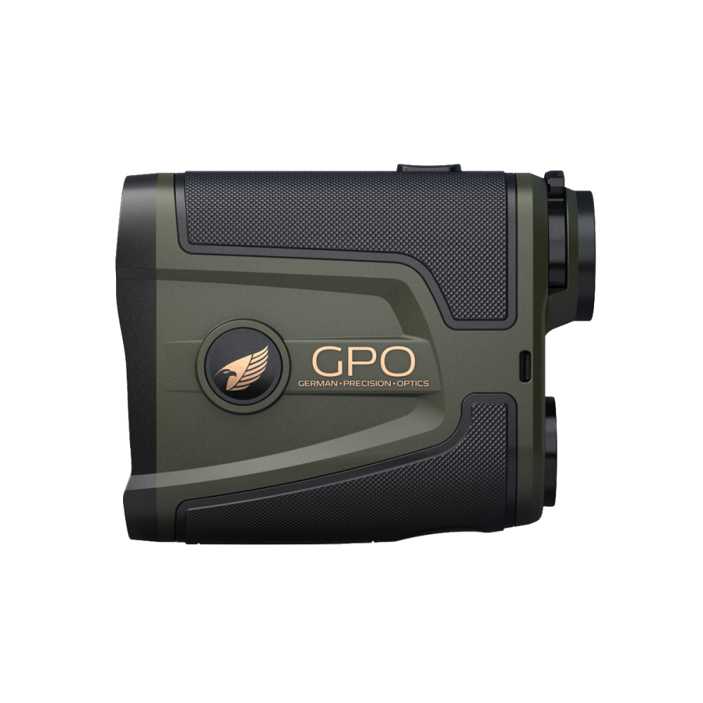 GPO Rangetracker 1800 Rangefinder 6x Green - German Precision Optics