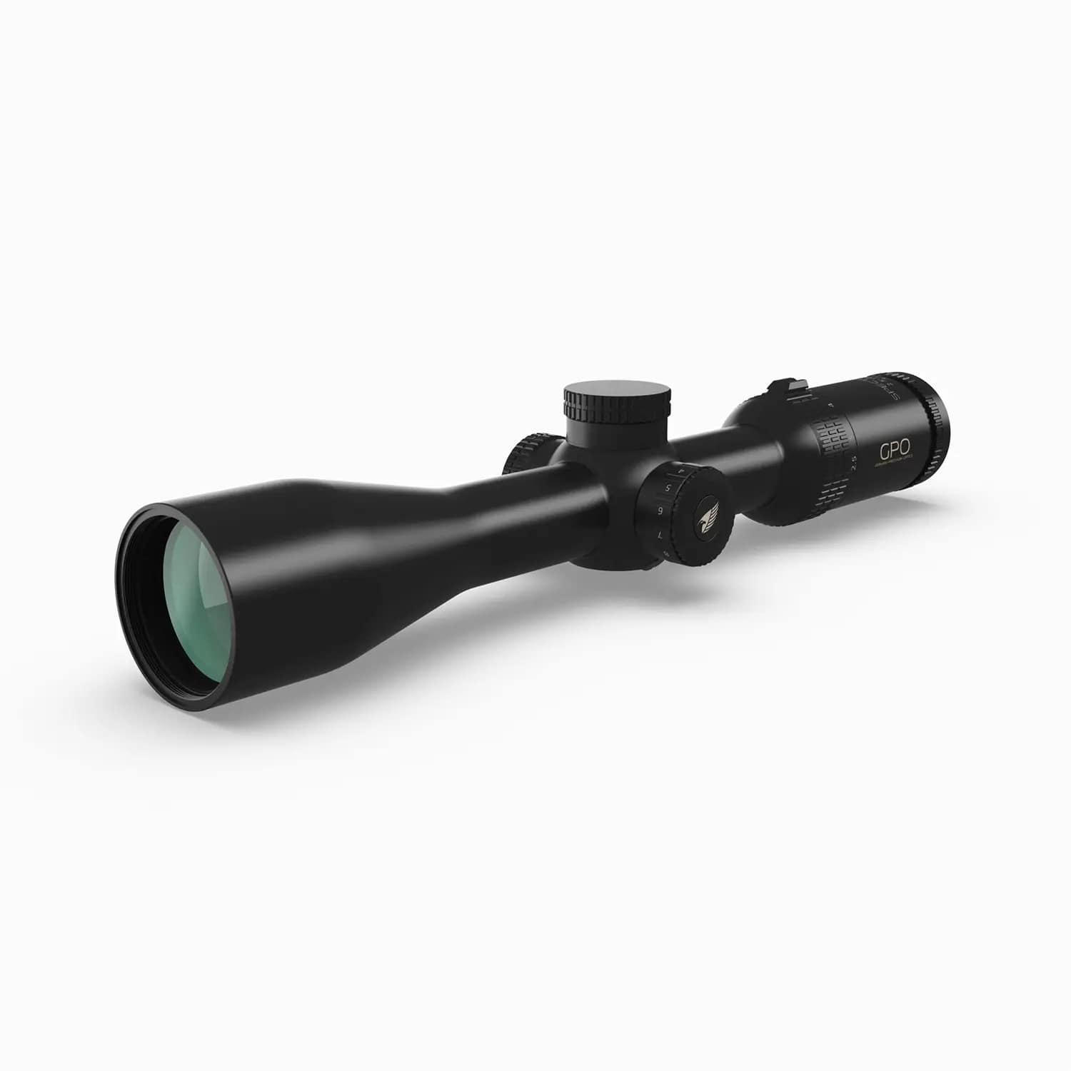 GPO Spectra 4x Rifle Scope 2.5-10x44i 30mm SFP G4i-Drop Illum. Black - German Precision Optics