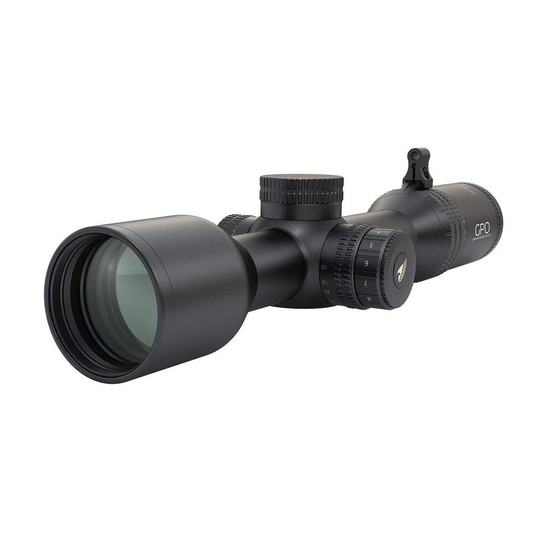 GPO SPECTRA 1.6-13x44i Compact Rifle Scope 30mm G4i illum 1cm (.36'') Clicks - German Precision Optics