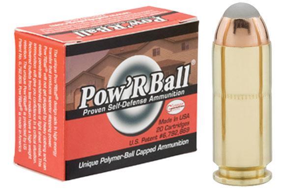 Glaser Pow'RBall Handgun Ammunition  10mm Auto 135 gr JHP 1400 fps 20/box - Glaser