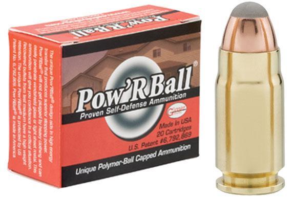 Glaser Pow'RBall Handgun Ammunition  .357 SIG 100 gr JHP 1600 fps 20/box - Glaser