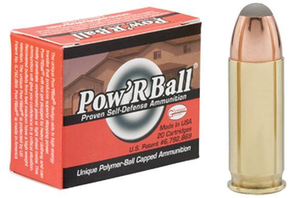 Glaser Pow'RBall Handgun Ammunition  .38 Spl (+P) 100 gr JHP 1150 fps 20/box - Glaser