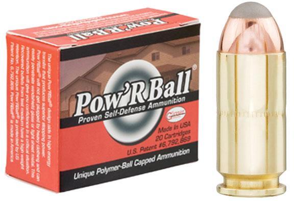 Glaser Pow'RBall Handgun Ammunition  .40 S&W 135 gr JHP 1325 fps 20/box - Glaser