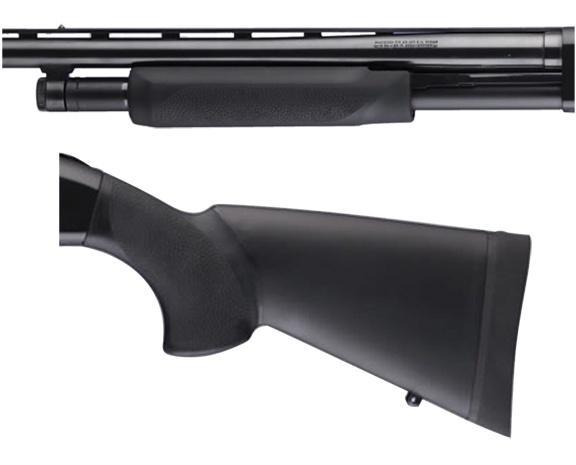 Hogue Shotgun Stocks - Mossberg 500 Combo Forend and Stock 12" Length of Pull - Hogue