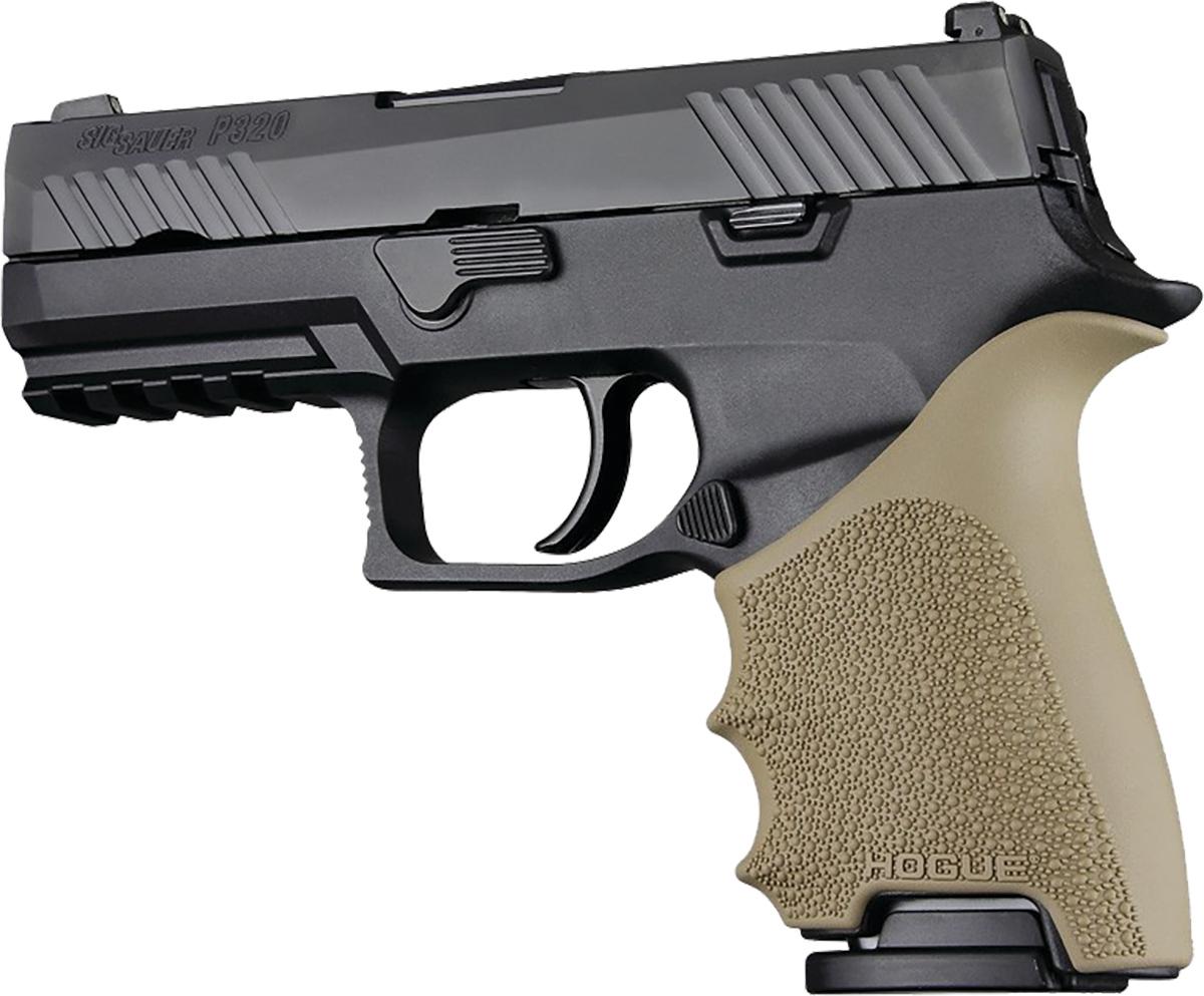 HandAll Beavertail Grip Sleeve Sig Sauer P320 Compact Flat Dark Earth - 