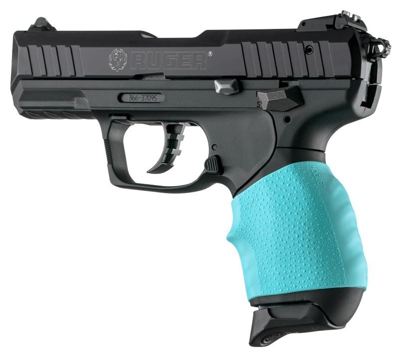 Hogue Handall Jr. Small Size Grip Sleeve Aqua - Hogue