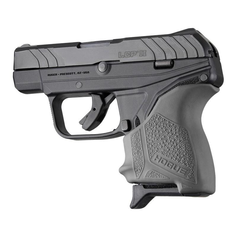 Hogue HandAll Beavertail Handgun Grip Sleeve for Ruger LCP II Slate Grey - Hogue