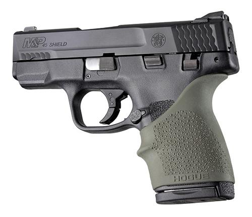 Hogue HandALL Beavertail Grip Sleeve S&W M&P Shield 45, Kahr P9/P40/CW9/CW40- Green - Hogue